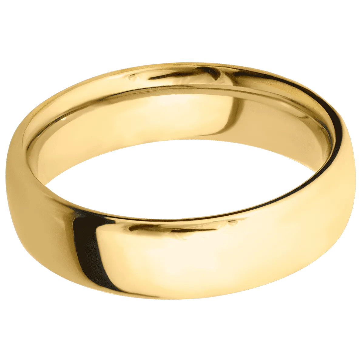 14K Yellow Gold with Polish Finish