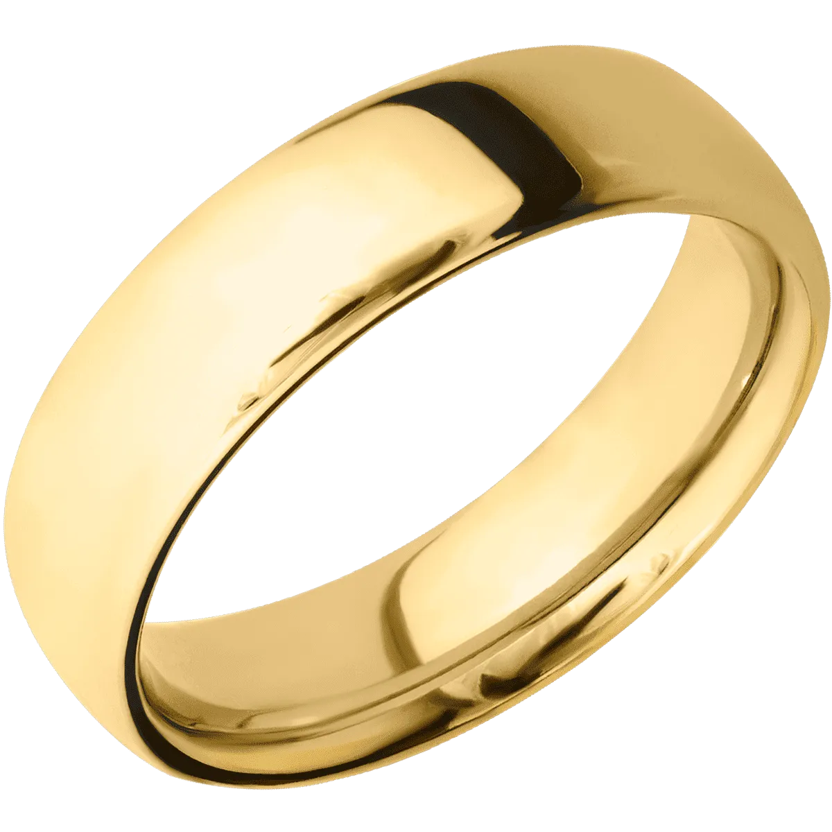 14K Yellow Gold with Polish Finish