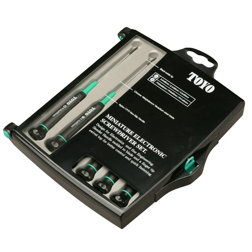 1.6 - 2.4 MM ∅ Miniature Electric Screwdriver Sets
