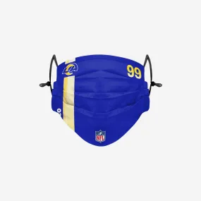 Aaron Donald Los Angeles Rams On-Field Sideline Face Cover