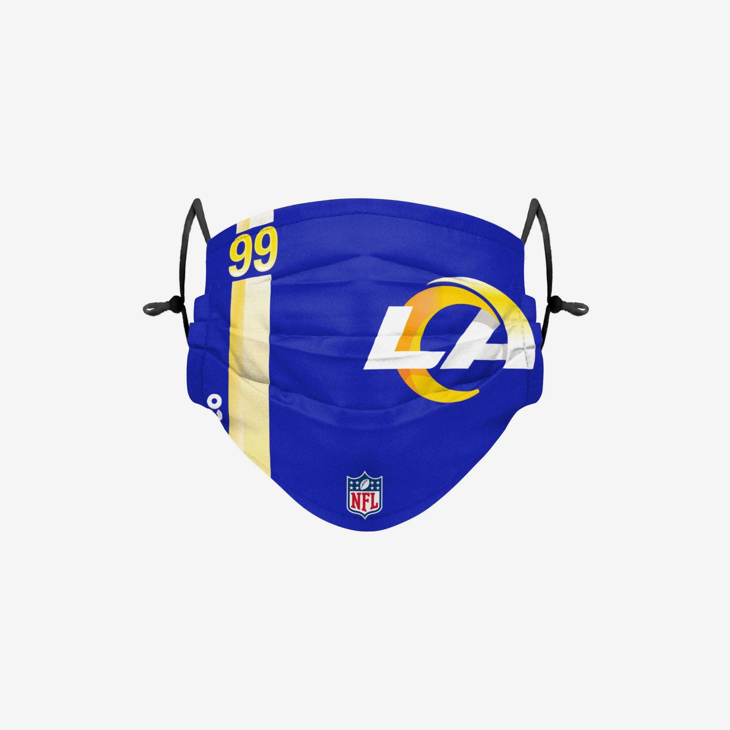 Aaron Donald Los Angeles Rams On-Field Sideline Logo Face Cover