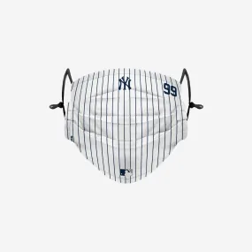 Aaron Judge New York Yankees On-Field Gameday Pinstripe Adjustable Face Cover