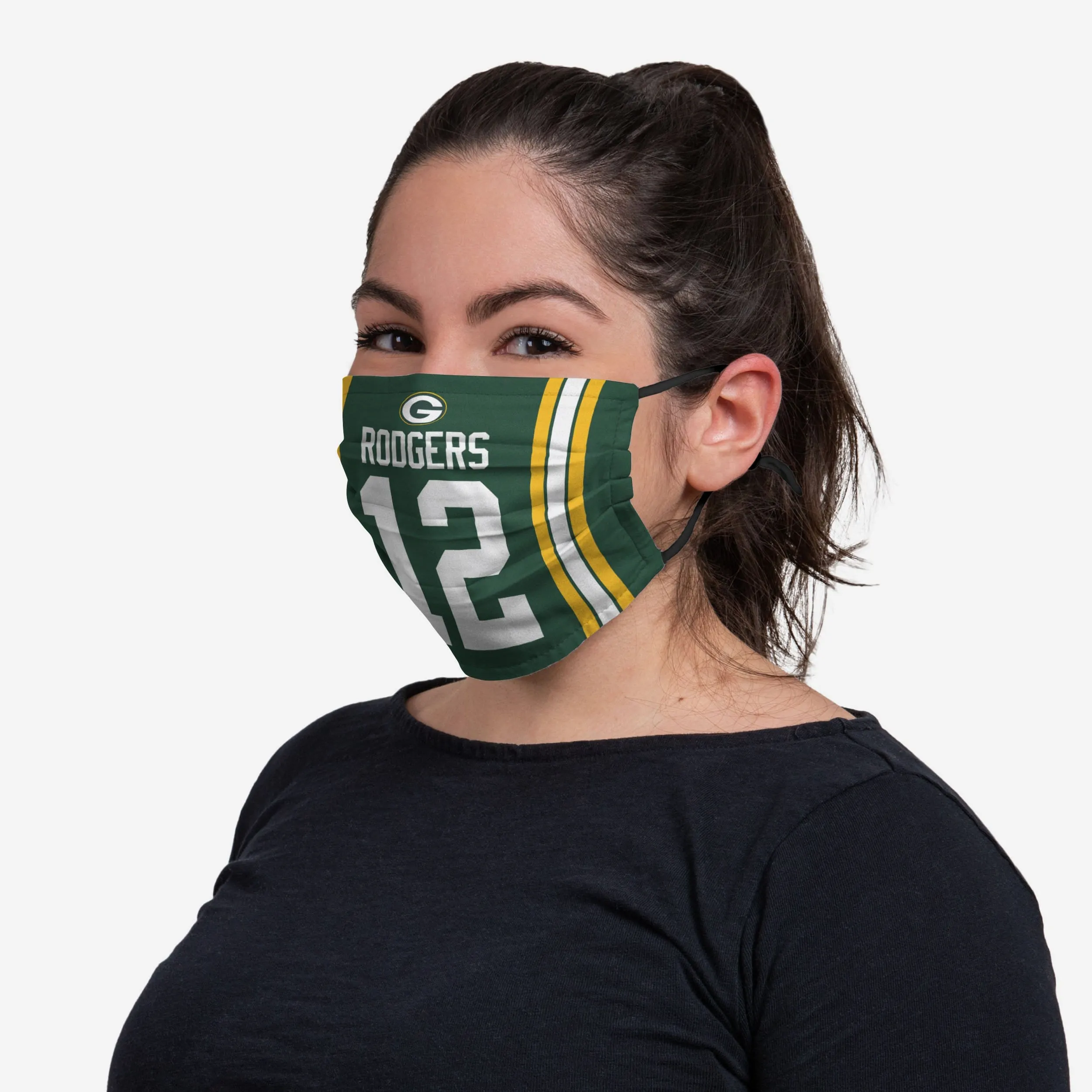 Aaron Rodgers Green Bay Packers Adjustable Face Cover