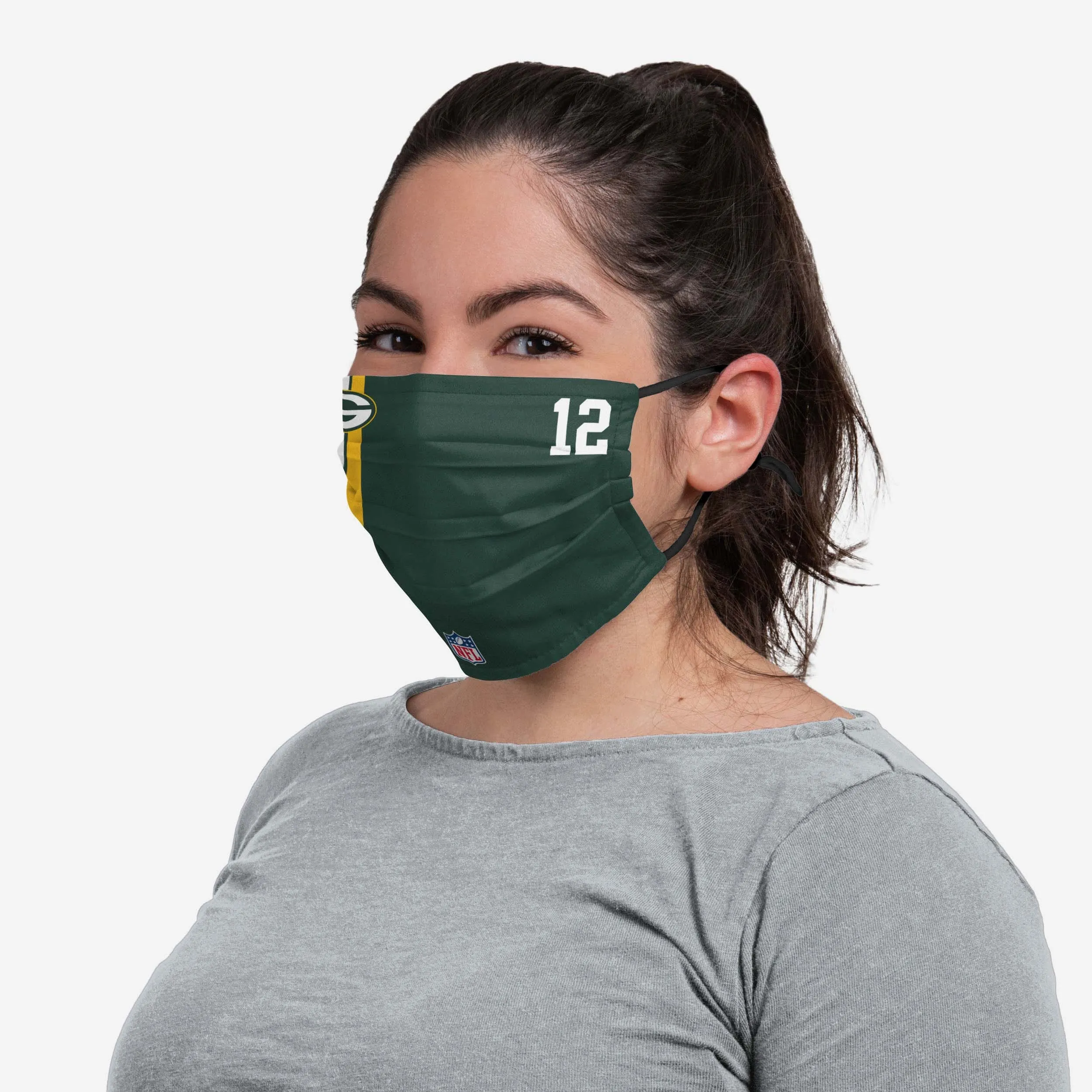 Aaron Rodgers Green Bay Packers On-Field Sideline Face Cover