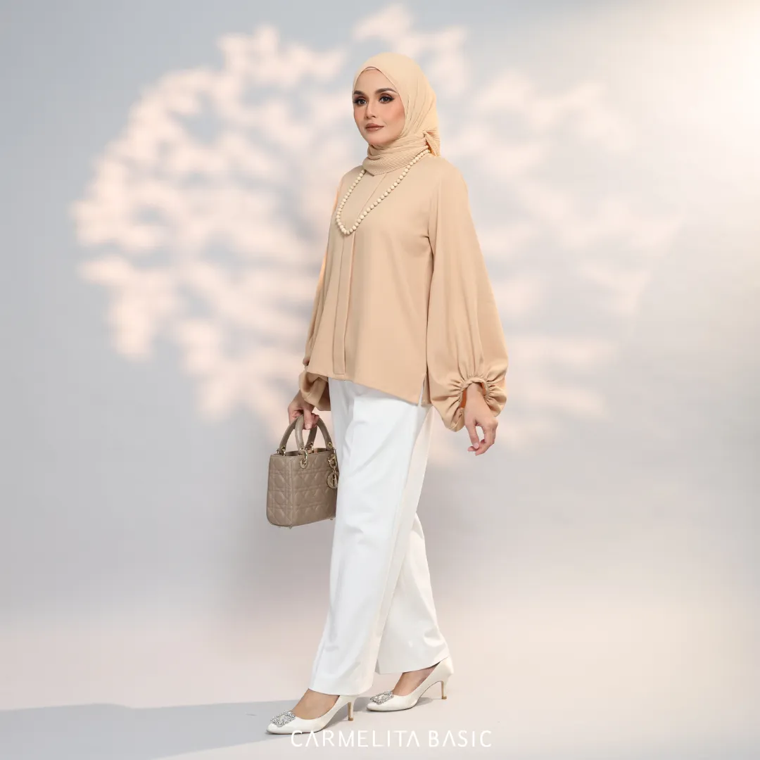 ADELE BLOUSE - BEIGE