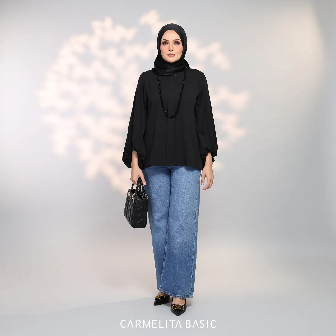 ADELE BLOUSE - BLACK