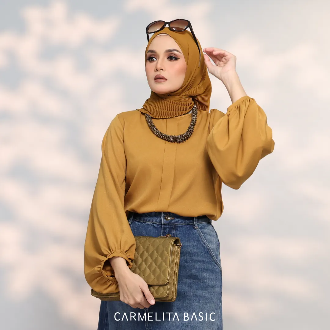 ADELE BLOUSE - GOLD