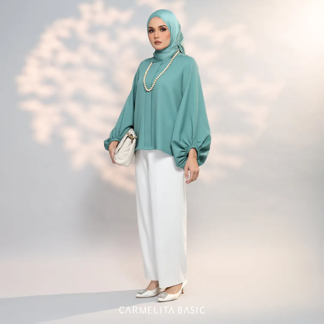 ADELE BLOUSE - GREEN