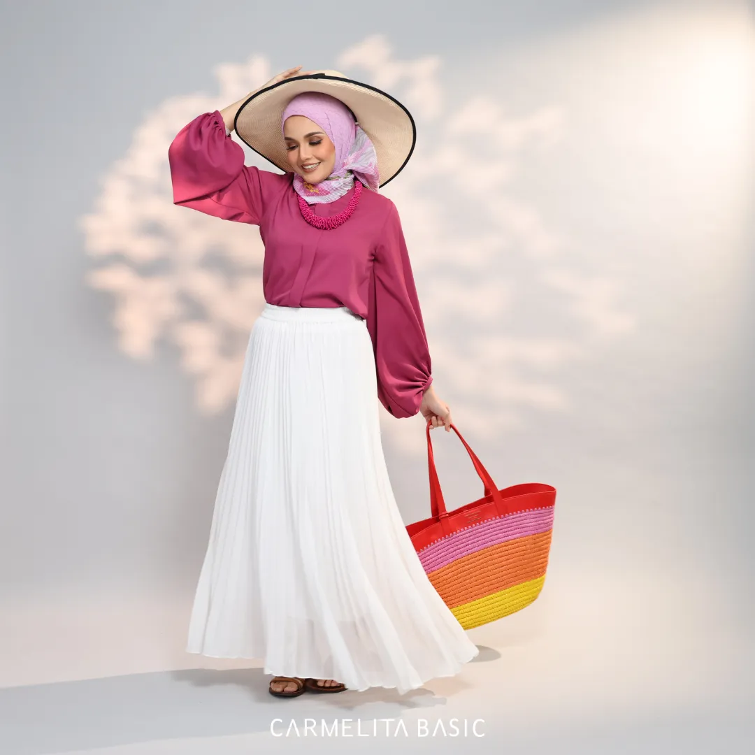 ADELE BLOUSE - ROSE PINK