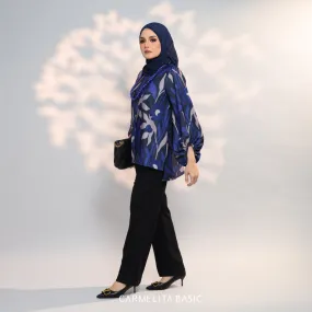 ADELE PRINTED BLOUSE - VELVET