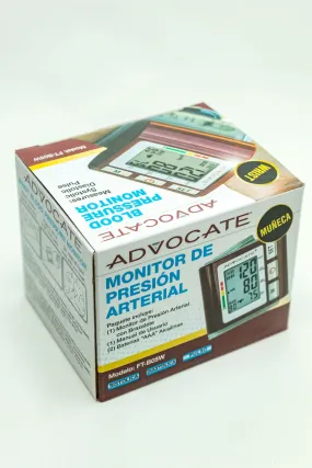 ADVOCATE WRIST BLOOD PRESSURE MONITOR FT-B05W
