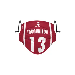 Alabama Crimson Tide NCAA Tua Tagovailoa Face Cover