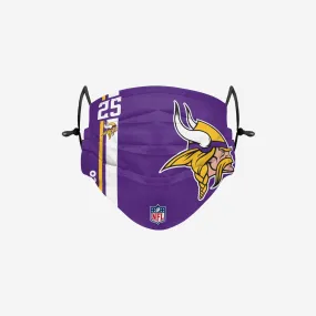 Alexander Mattison Minnesota Vikings On-Field Sideline Logo Face Cover
