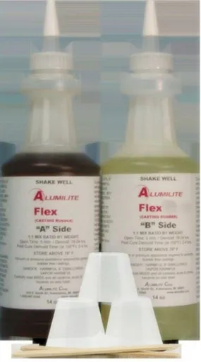Alumilite Flex Series Urethane **Reformulated!** FLEX 50
