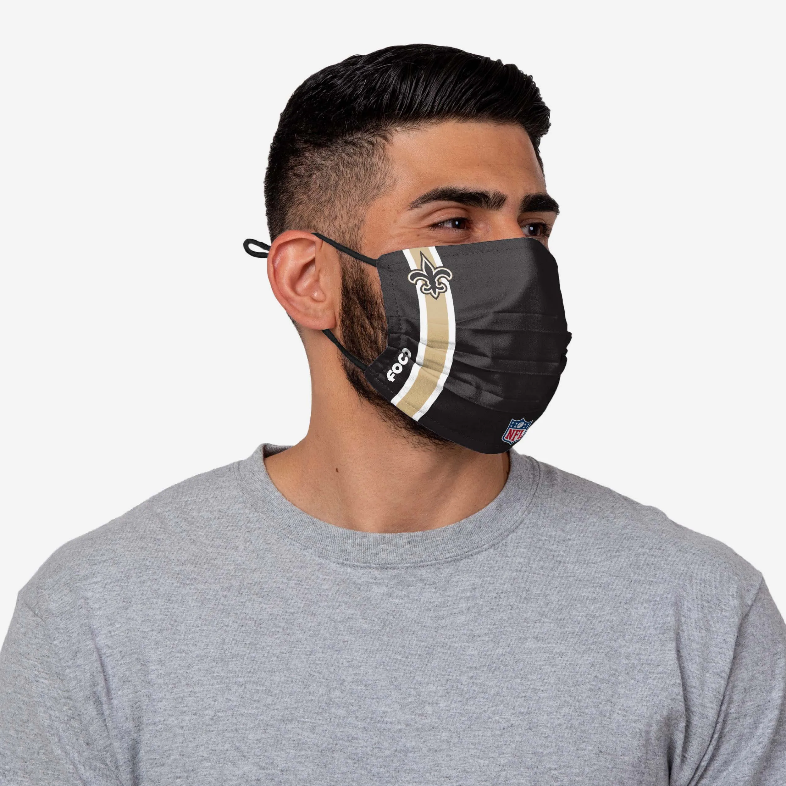 Alvin Kamara New Orleans Saints On-Field Sideline Face Cover
