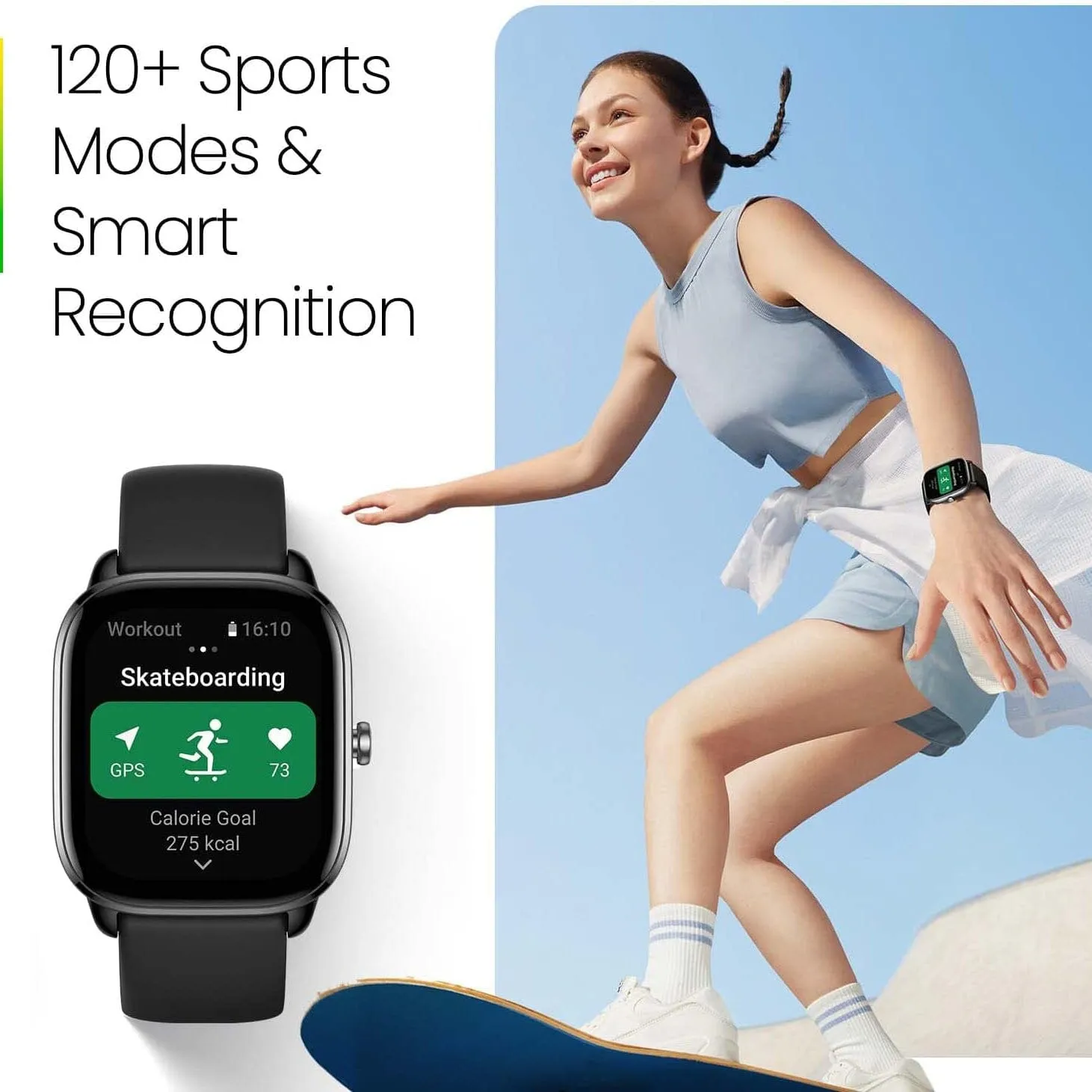 Amazfit GTS 4 Mini Smart Watch  (Refurbished)