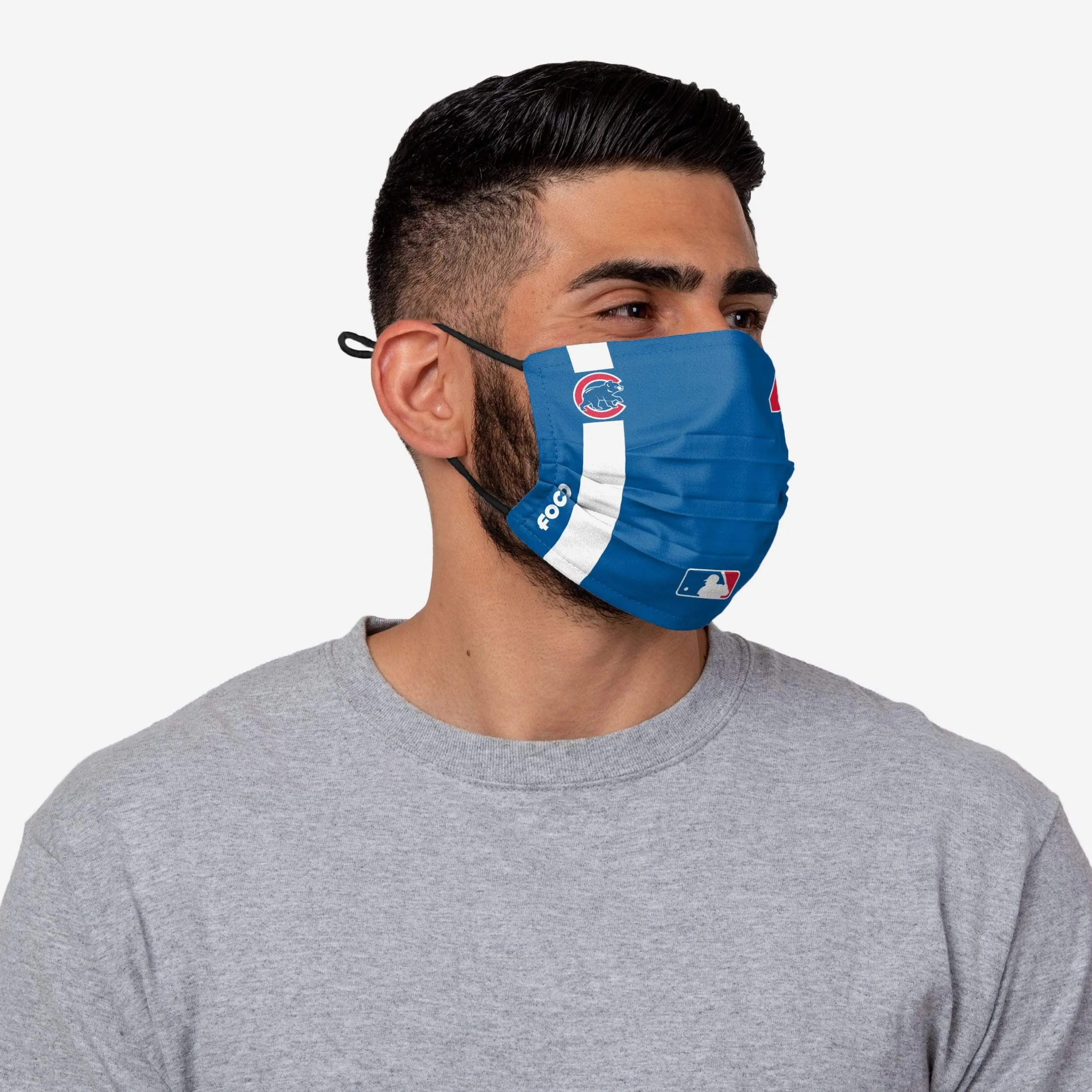 Anthony Rizzo Chicago Cubs On-Field Adjustable Blue Face Cover