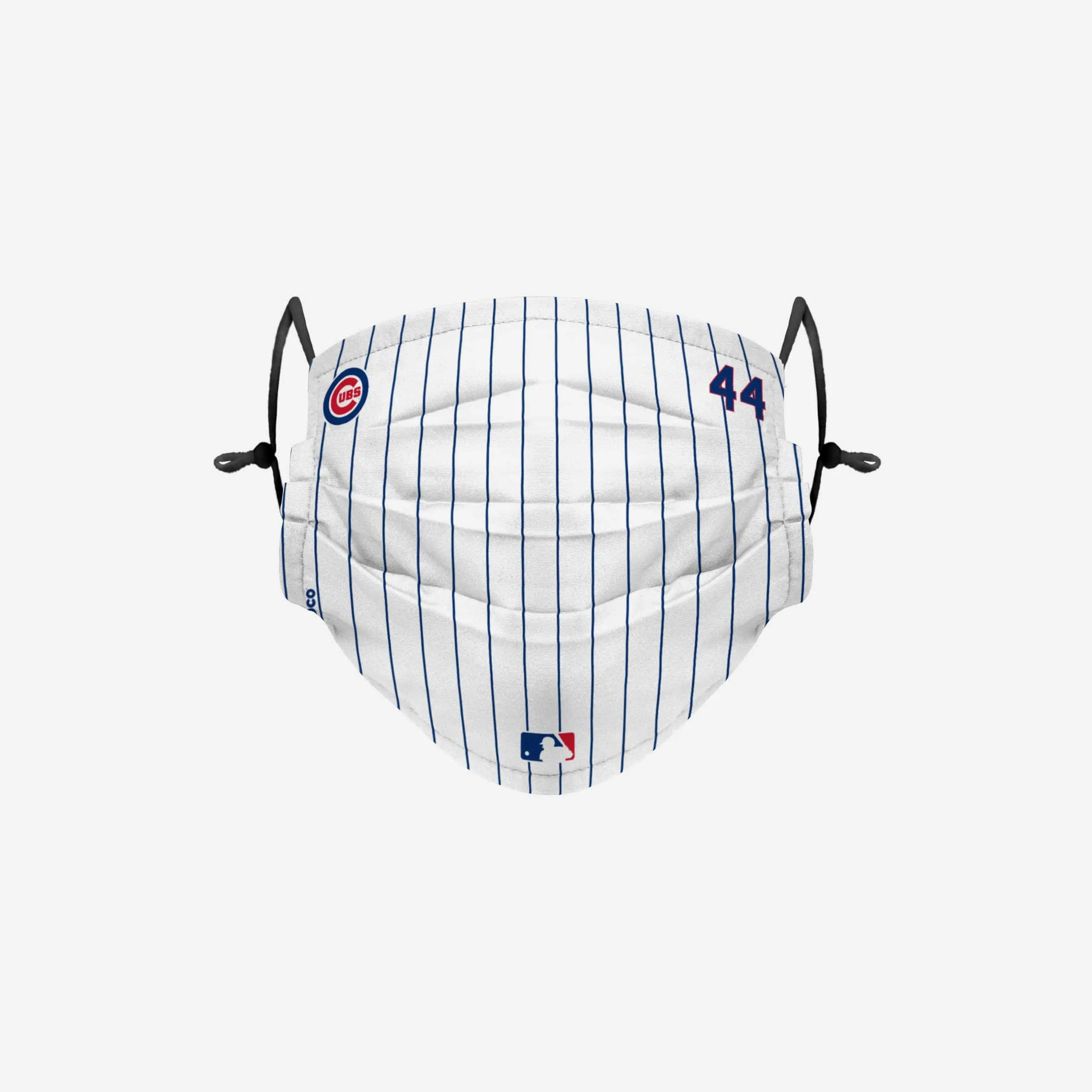 Anthony Rizzo Chicago Cubs On-Field Gameday Pinstripe Adjustable Face Cover