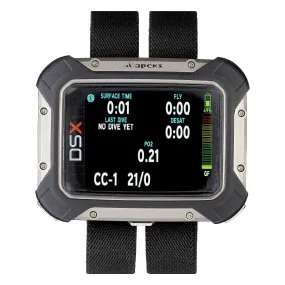 Apeks DSX Advanced Dive Computer with Integrated O2 Analyzer, Black