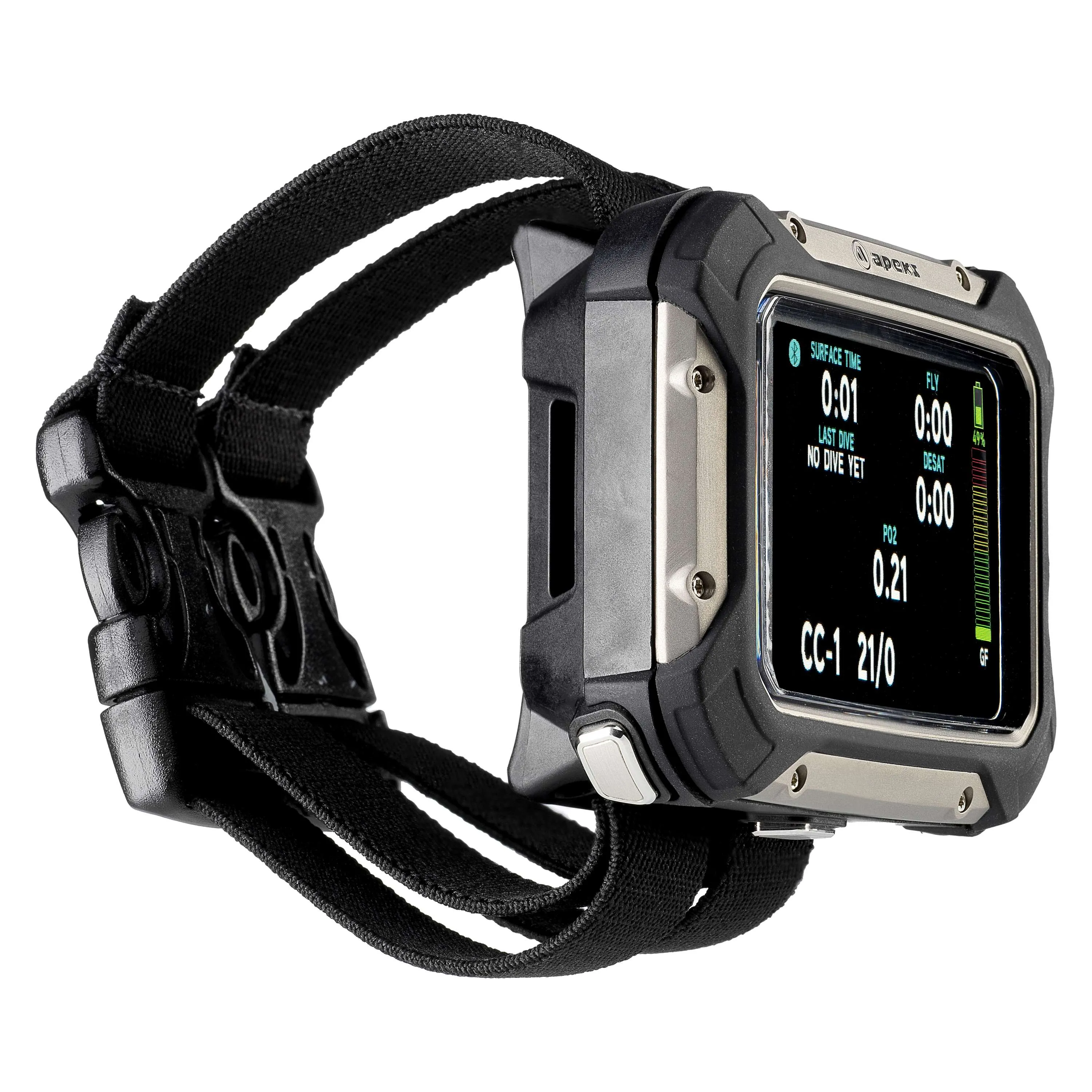 Apeks DSX Advanced Dive Computer with Integrated O2 Analyzer, Black