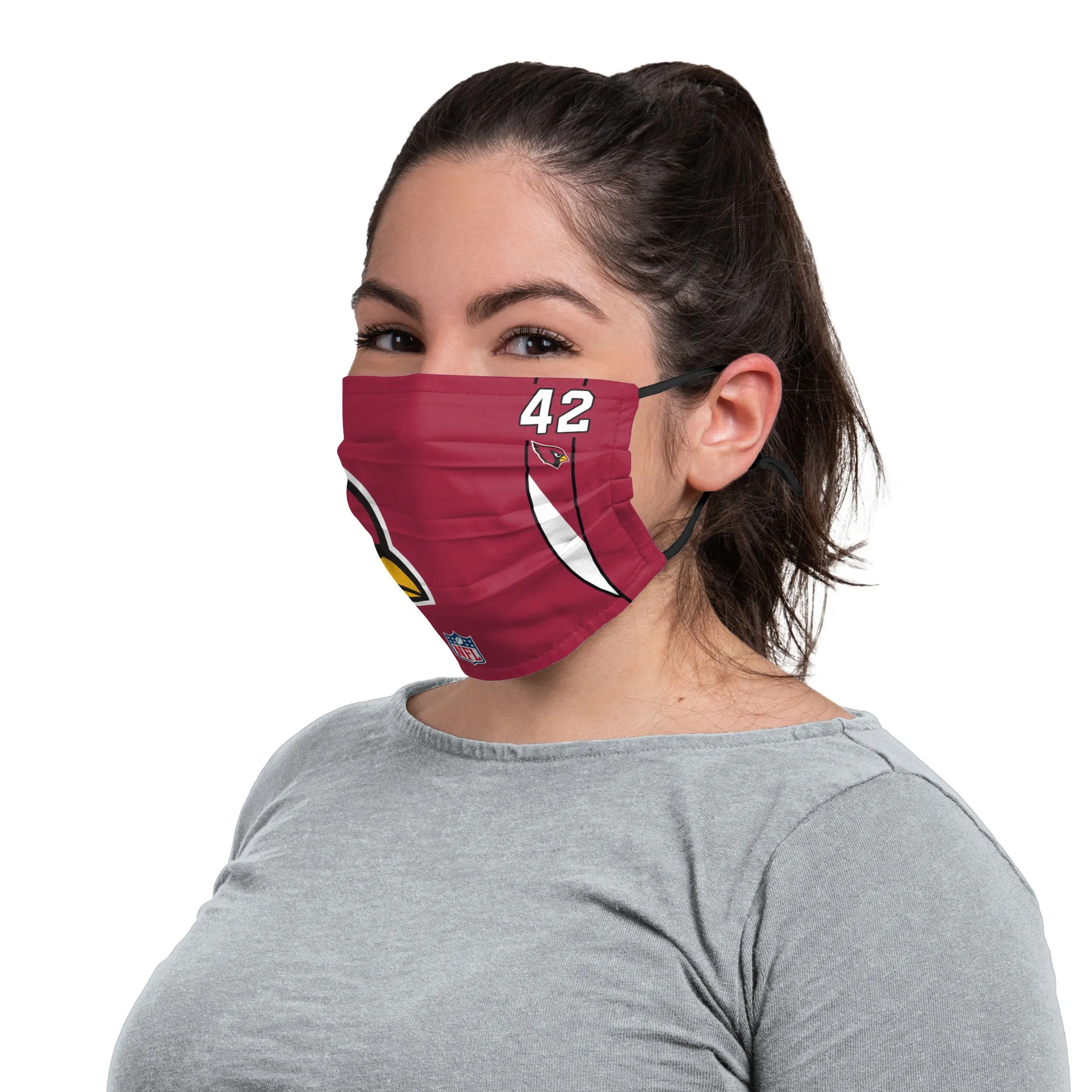 Arizona Cardinals NFL Devon Kennard On-Field Sideline Logo Face Cover