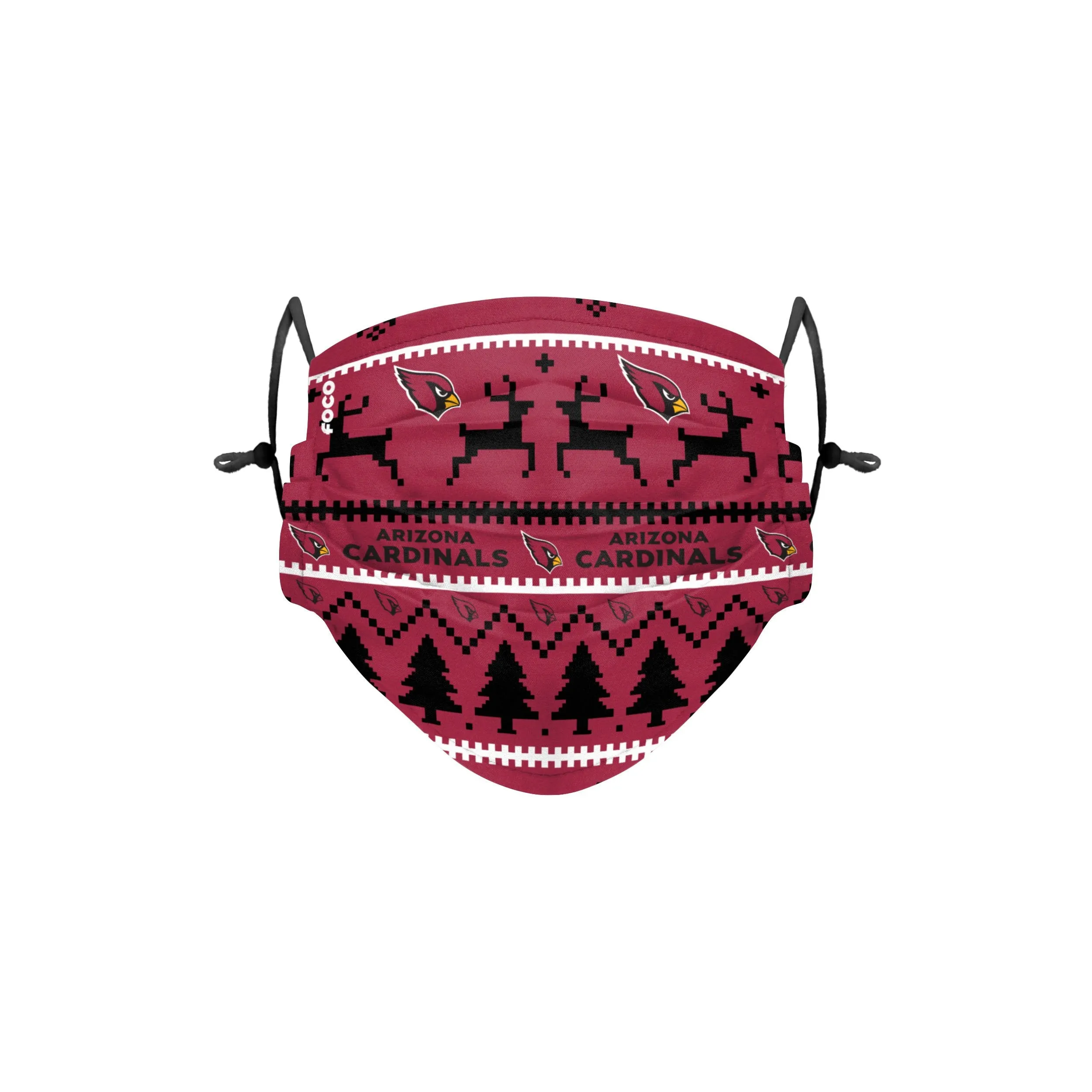 Arizona Cardinals NFL Wordmark Holiday Adjustable Face Cover