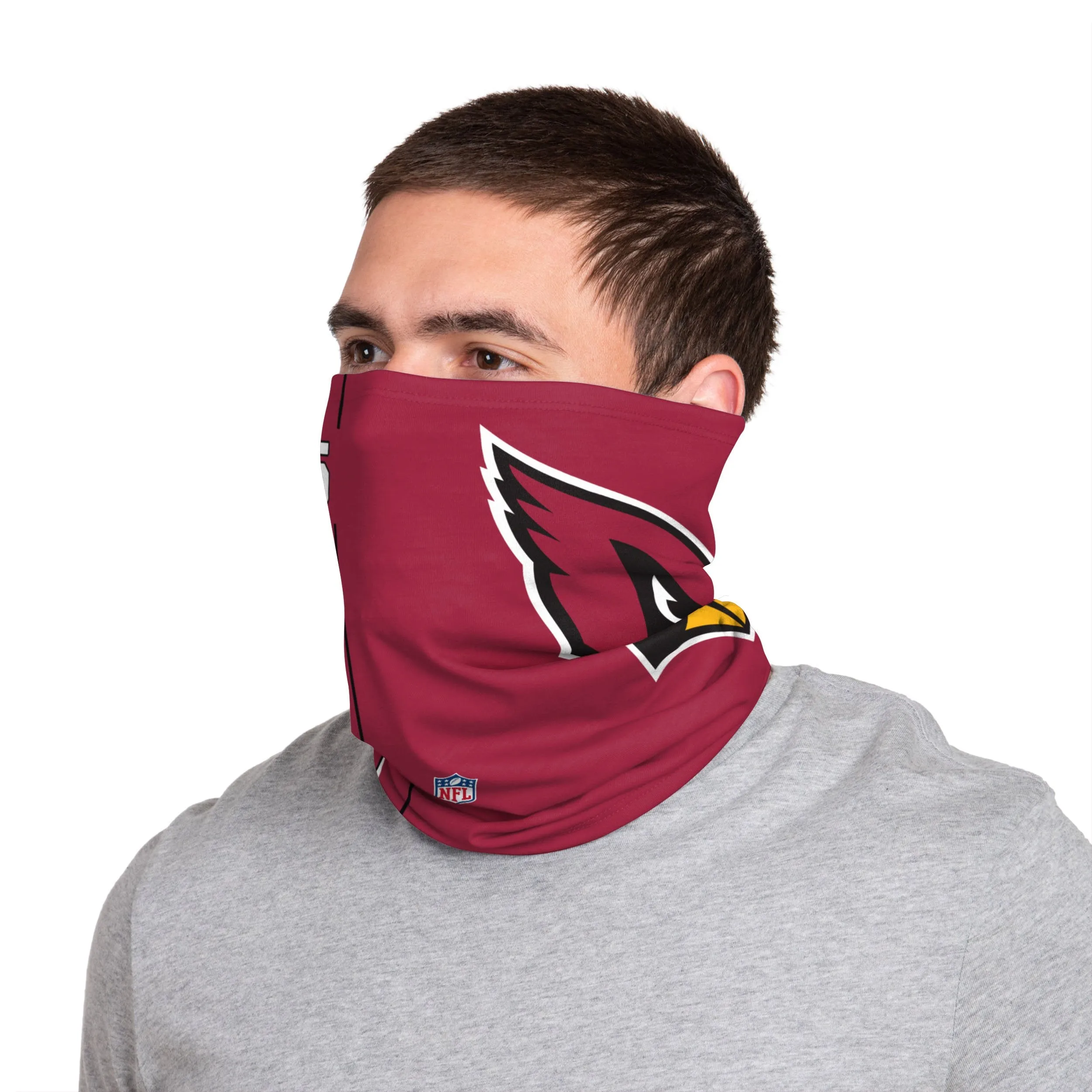 Arizona Cardinals NFL Zane Gonzalez On-Field Sideline Logo Gaiter Scarf