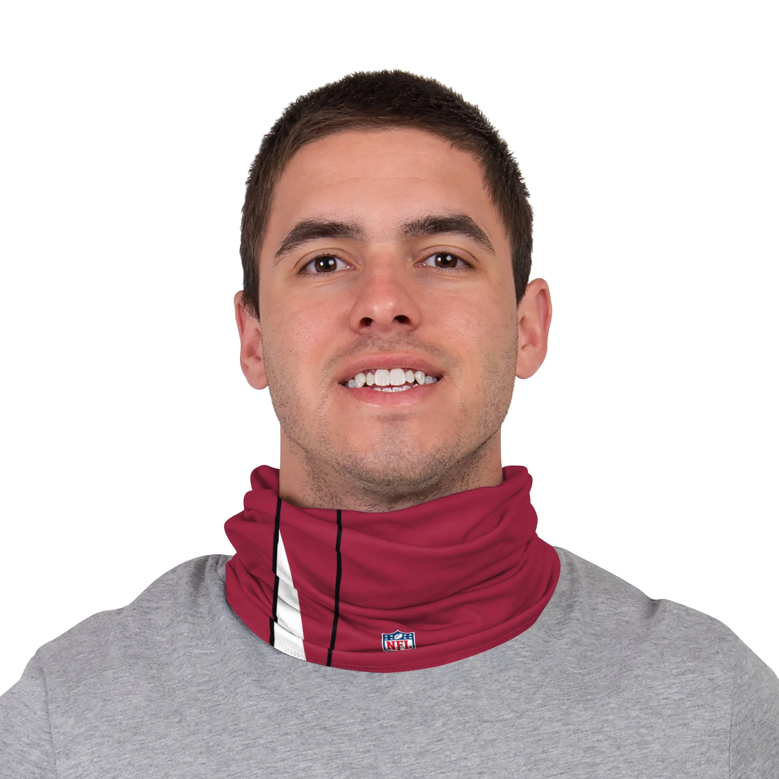 Arizona Cardinals NFL Zane Gonzalez On-Field Sideline Logo Gaiter Scarf
