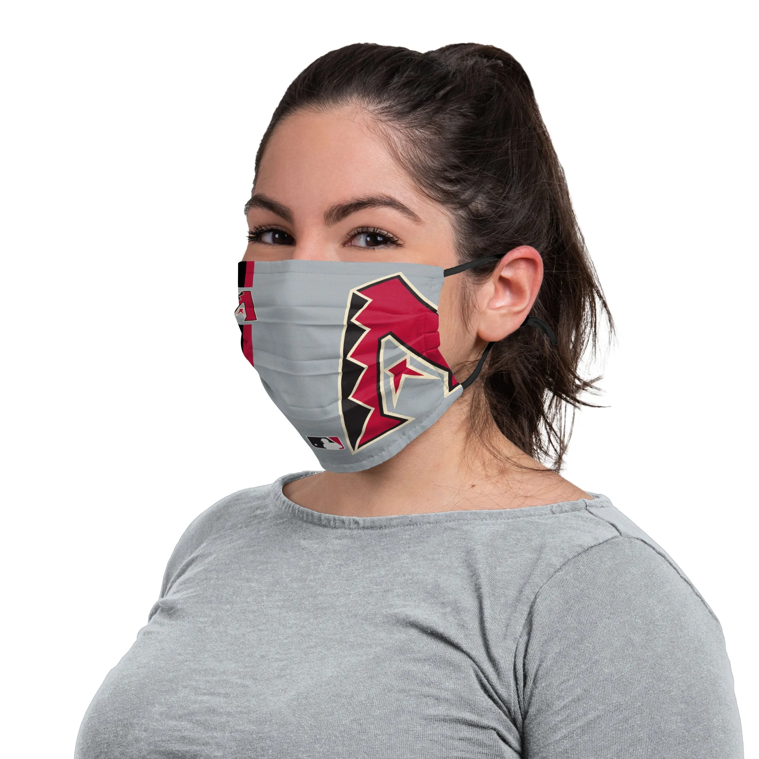 Arizona Diamondbacks MLB On-Field Adjustable Gray Face Cover
