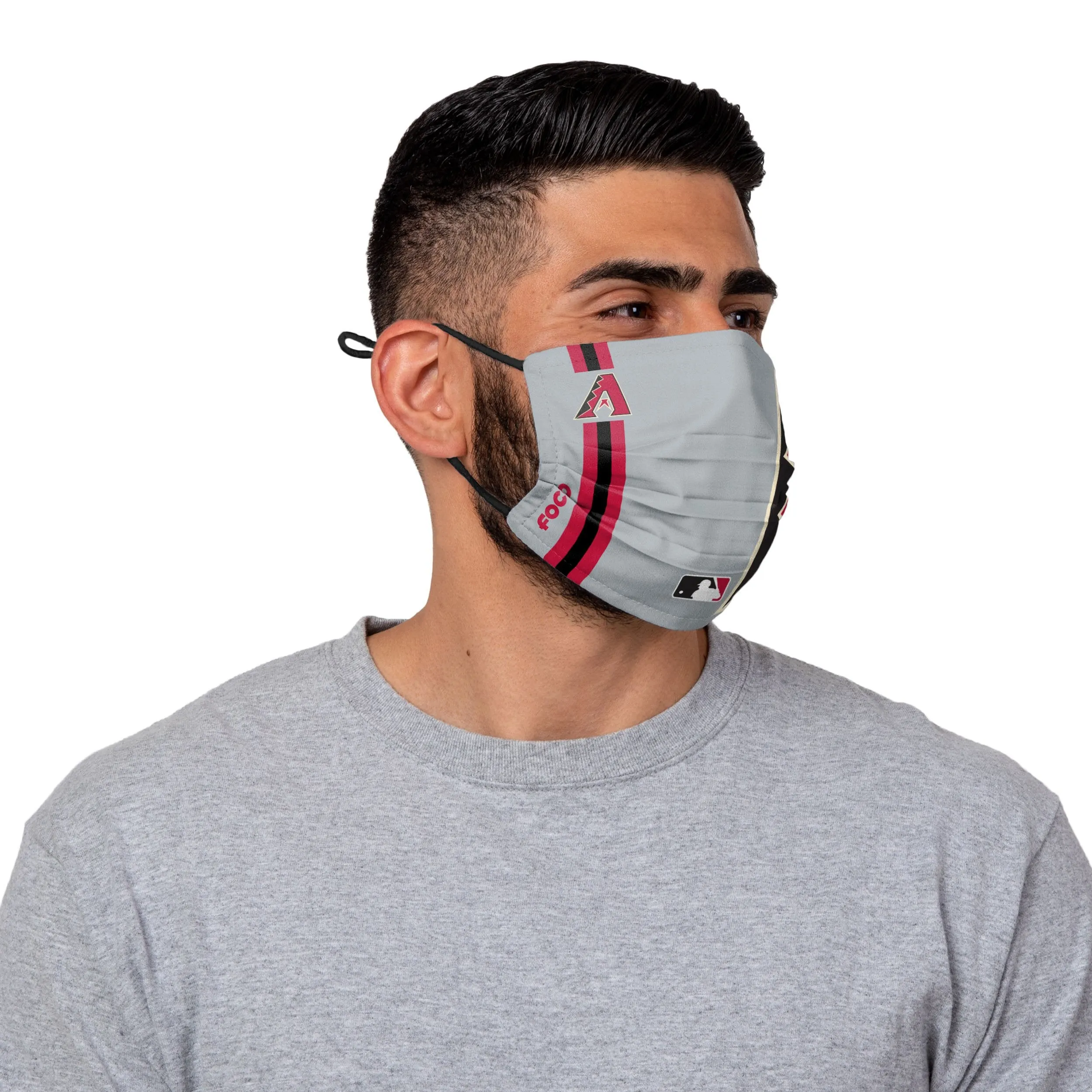 Arizona Diamondbacks MLB On-Field Adjustable Gray Face Cover