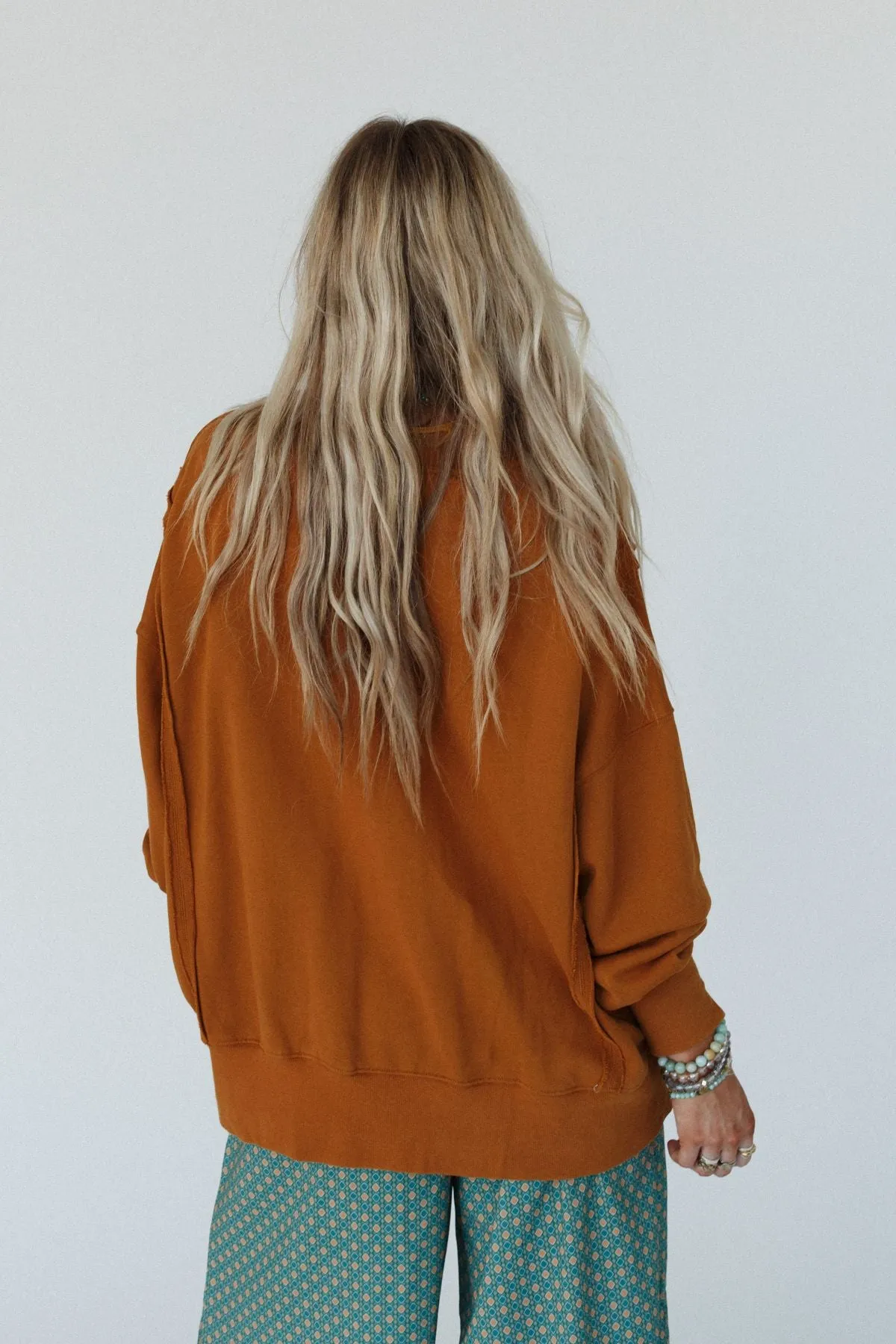 Asha Pullover Top - Camel