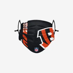Auden Tate Cincinnati Bengals On-Field Sideline Logo Face Cover
