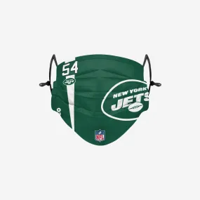 Avery Williamson New York Jets On-Field Sideline Logo Face Cover