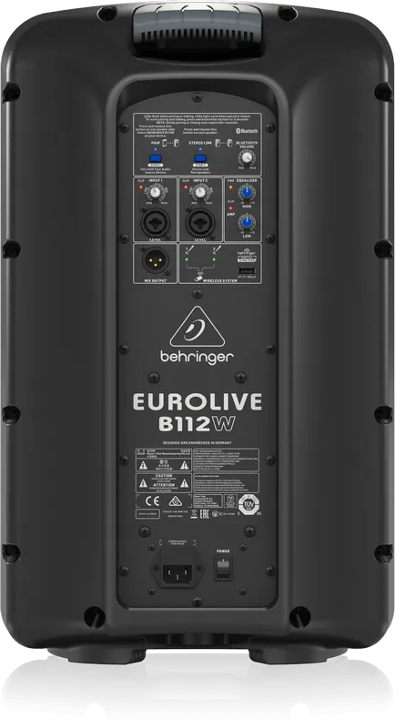 B112W Active 2-Way 12" PA Speaker System