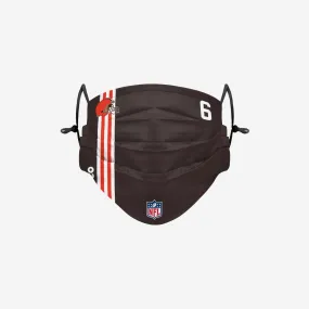 Baker Mayfield Cleveland Browns On-Field Sideline Face Cover