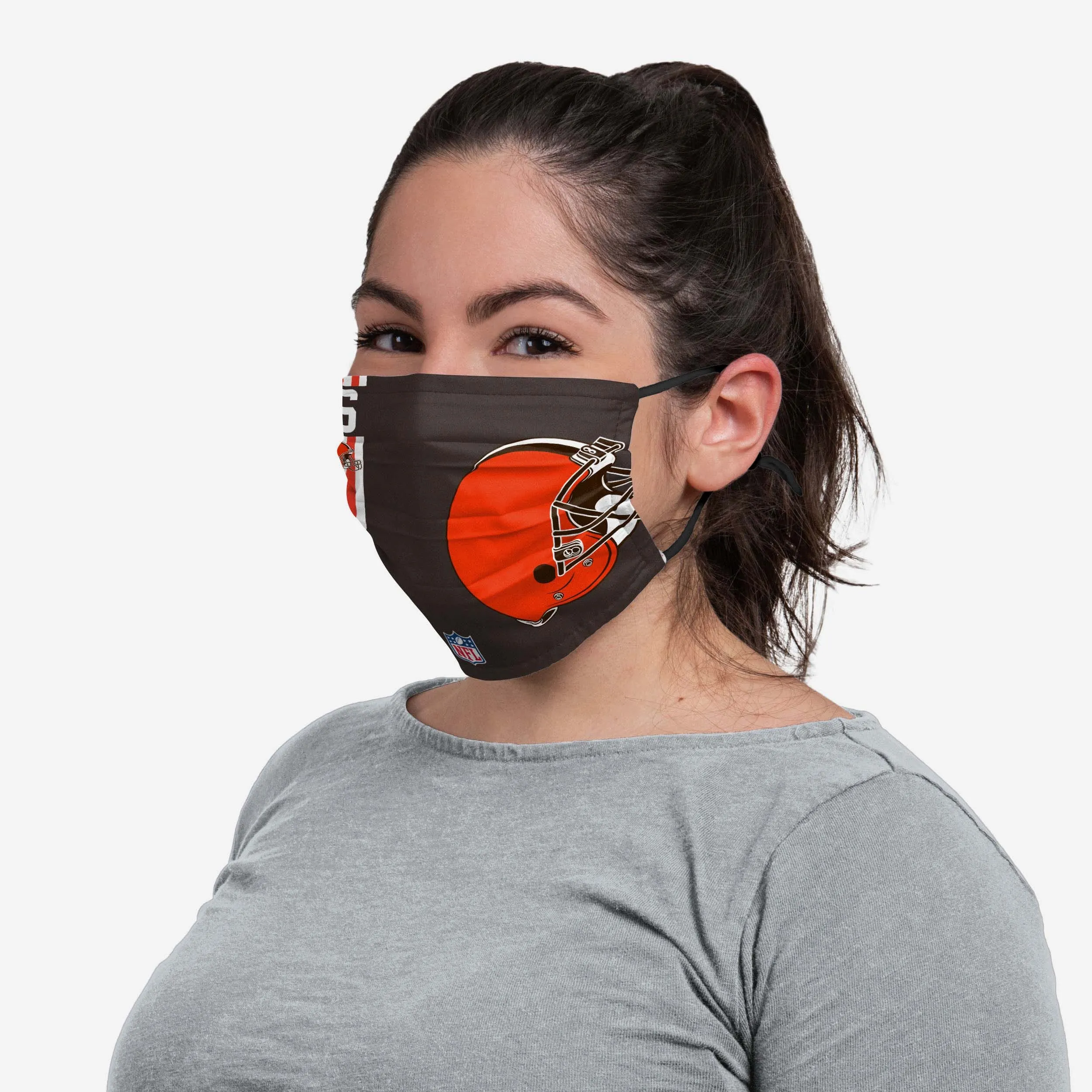 Baker Mayfield Cleveland Browns On-Field Sideline Logo Face Cover