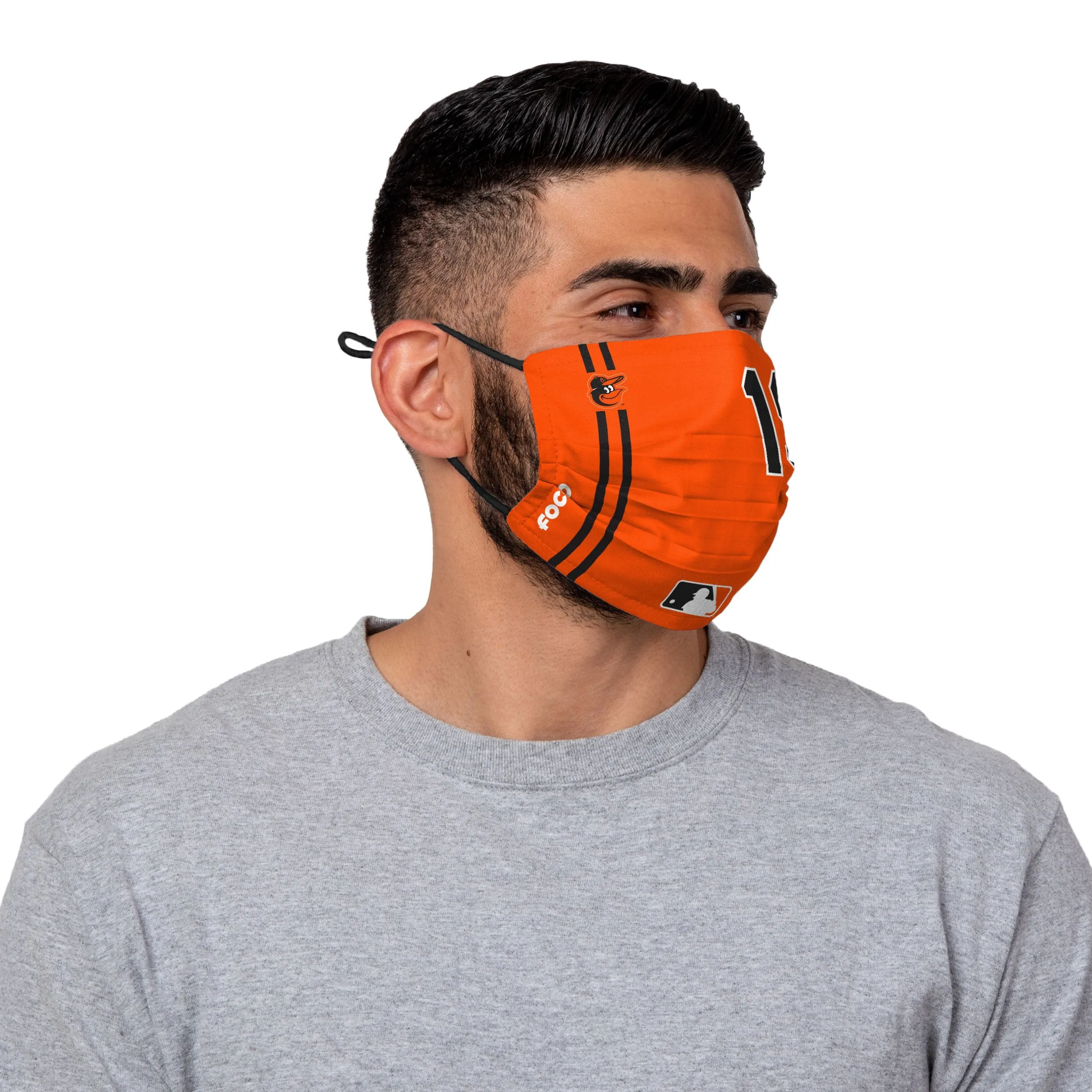 Baltimore Orioles MLB Chris Davis On-Field Adjustable Orange Face Cover