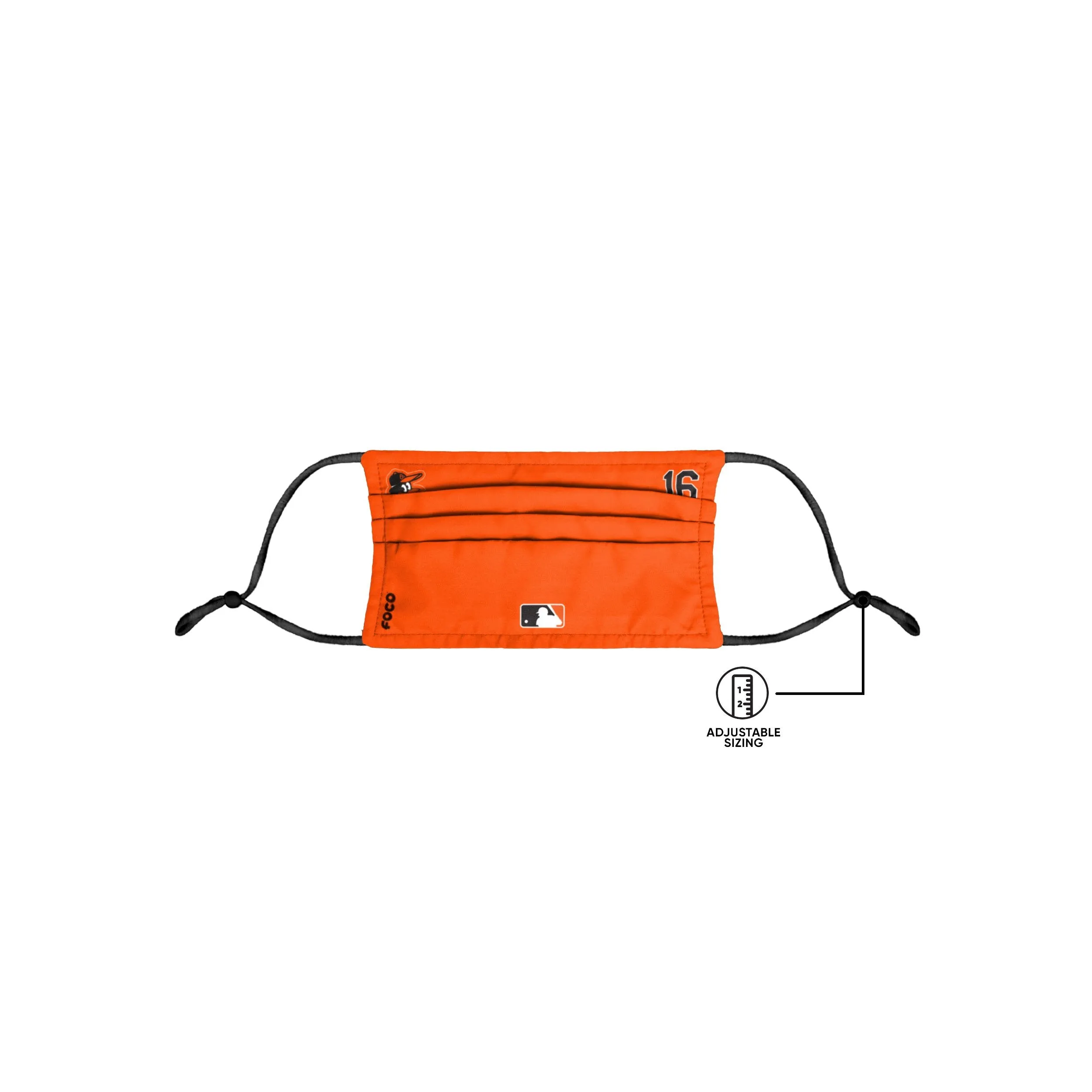 Baltimore Orioles MLB Trey Mancini On-Field Gameday Adjustable Face Cover