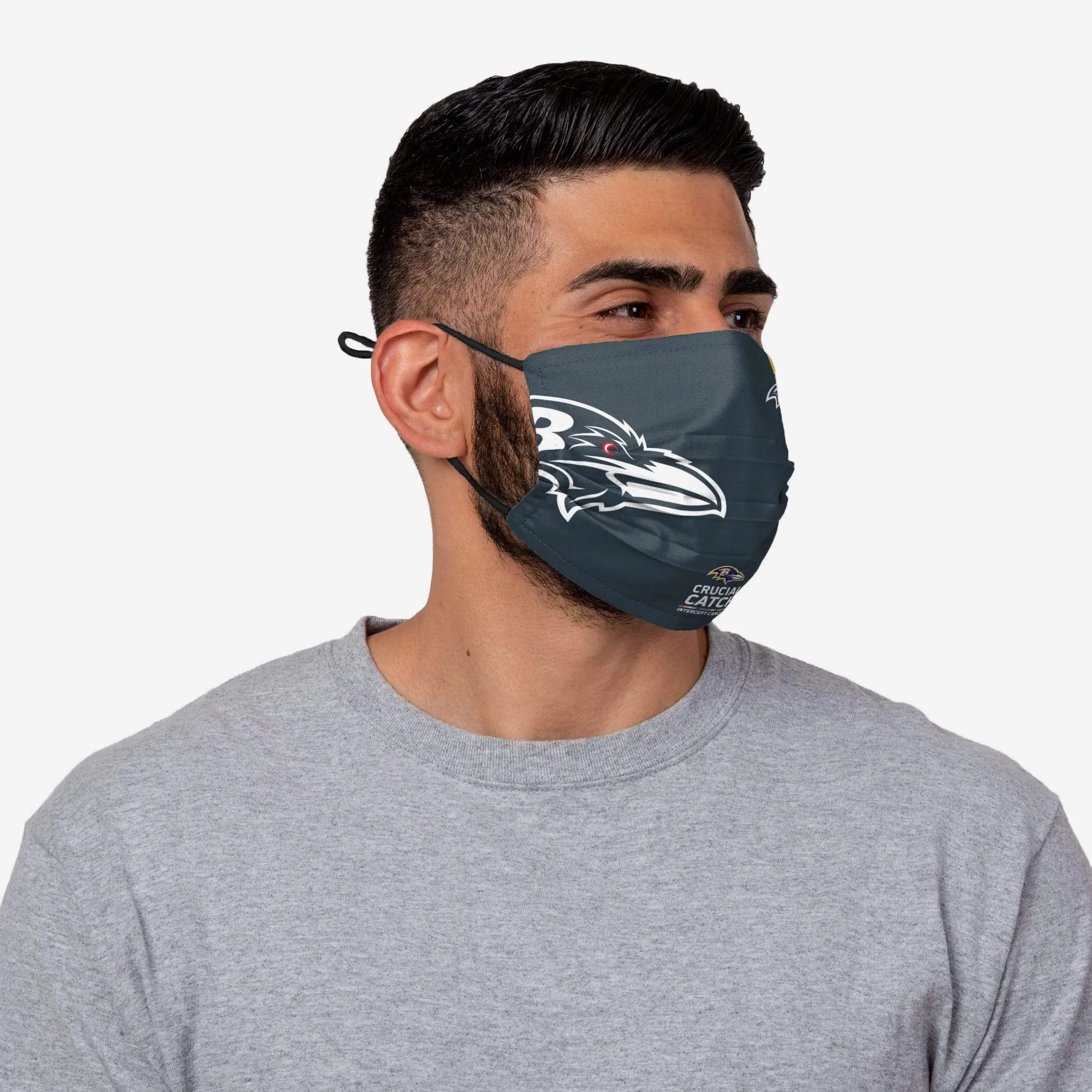 Baltimore Ravens Crucial Catch Adjustable Face Cover