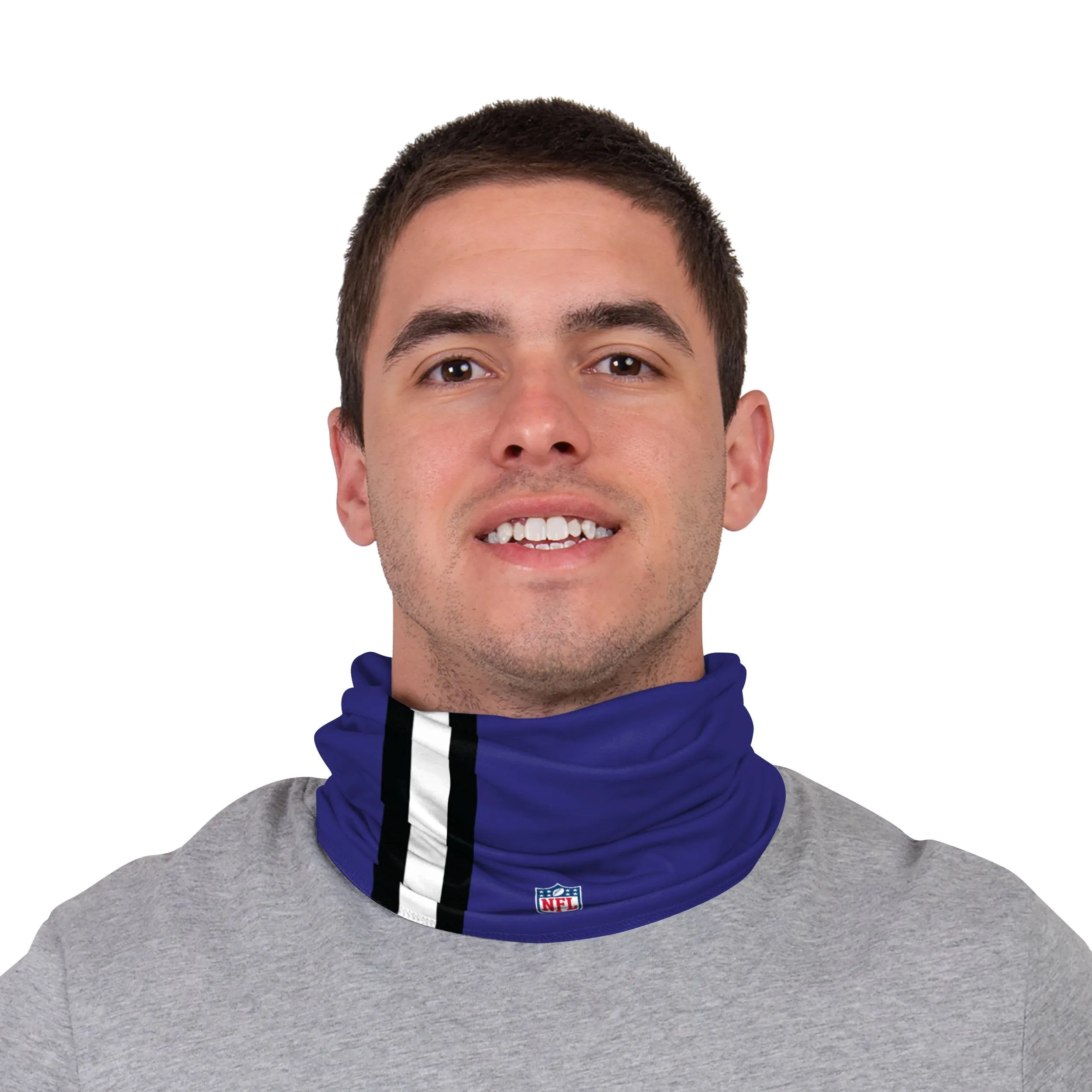 Baltimore Ravens NFL Justin Tucker On-Field Sideline Logo Gaiter Scarf