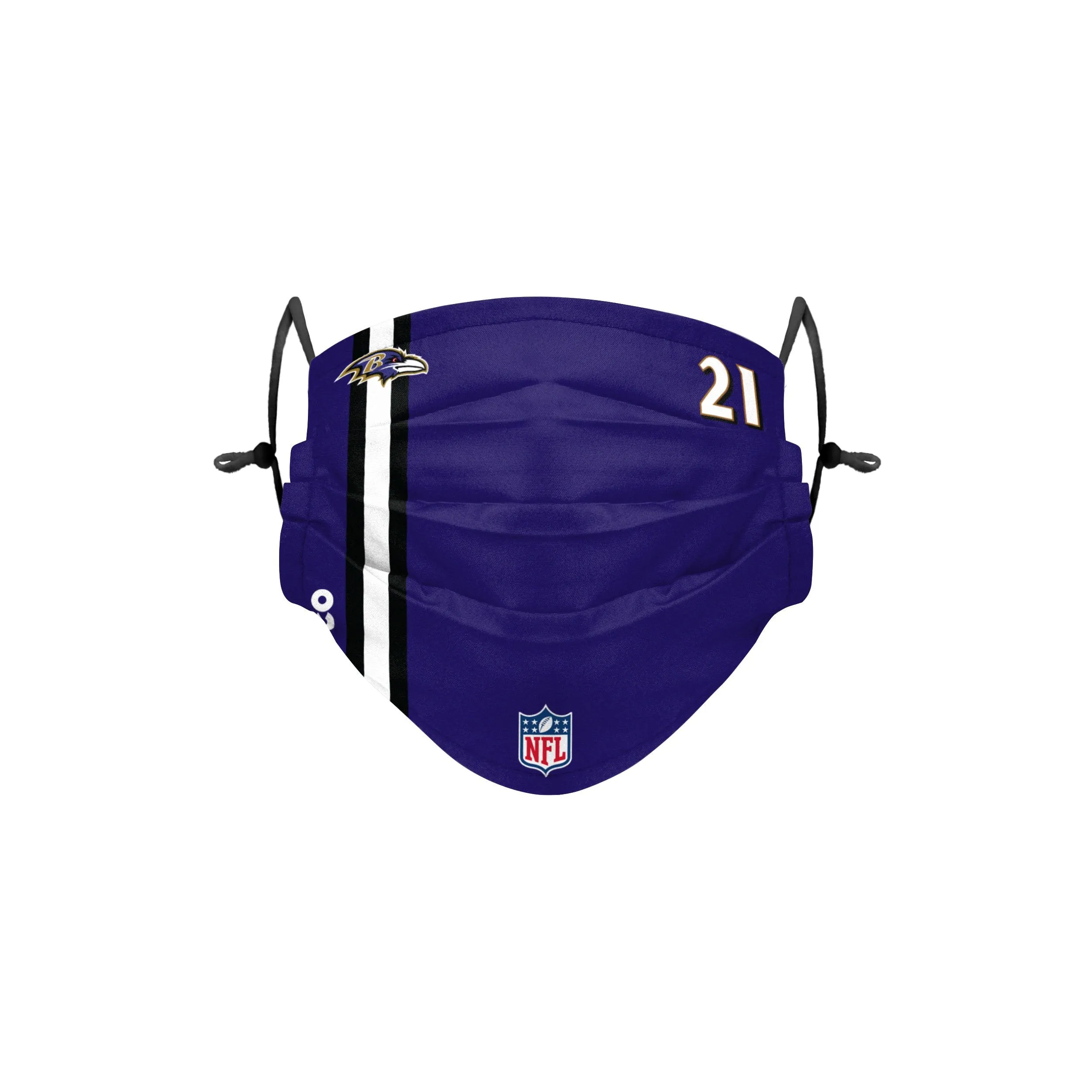 Baltimore Ravens NFL Mark Ingram Jr On-Field Sideline Face Cover