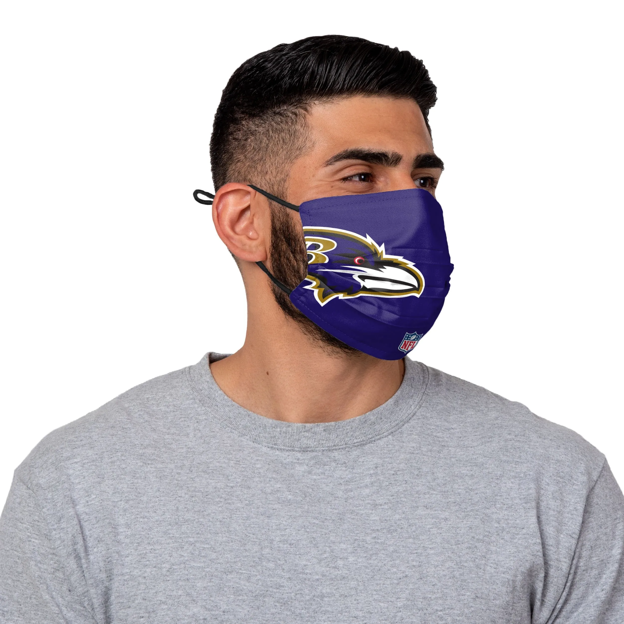 Baltimore Ravens NFL Mark Ingram Jr On-Field Sideline Logo Face Cover