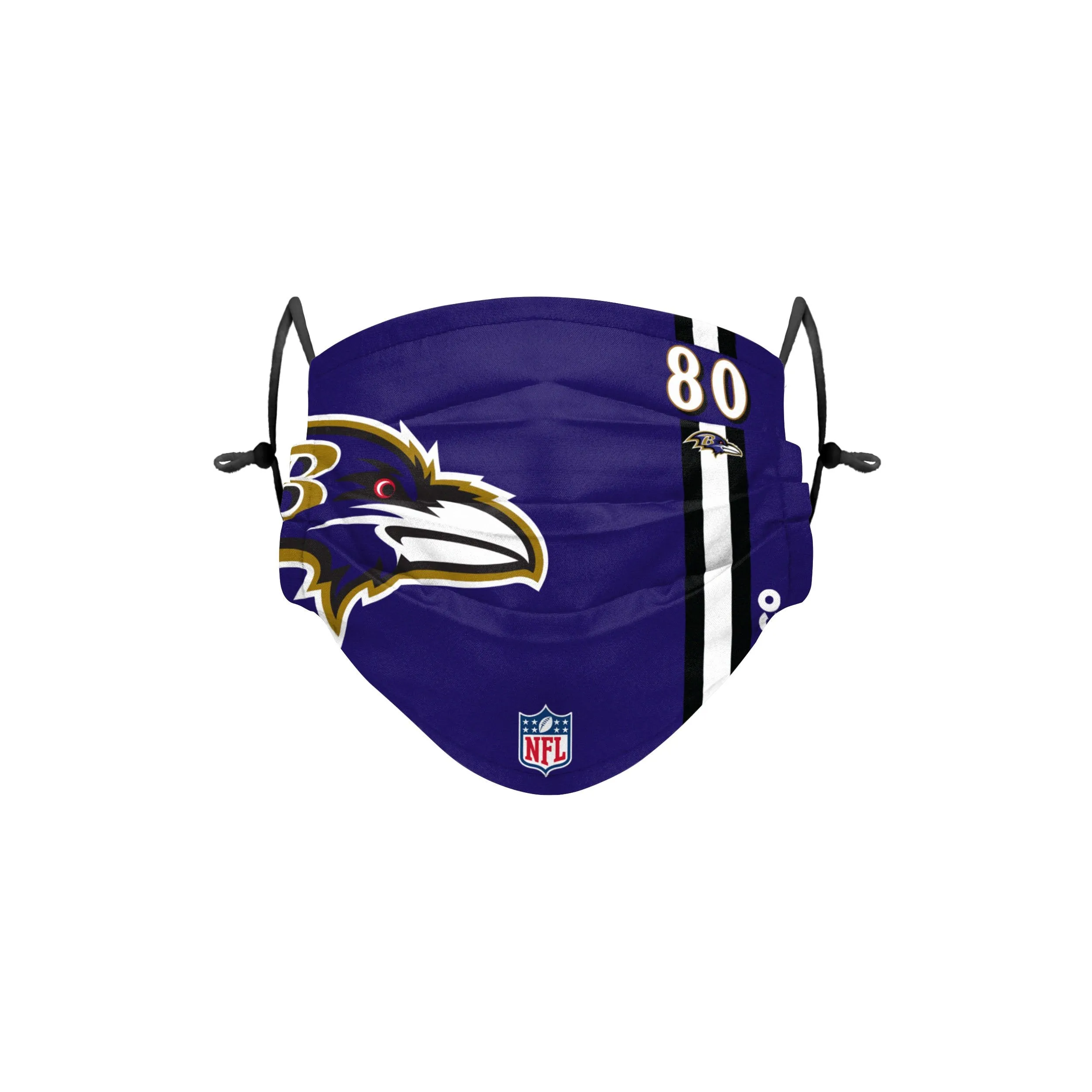 Baltimore Ravens NFL Miles Boykin On-Field Sideline Logo Face Cover