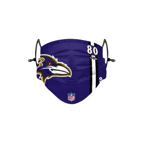 Baltimore Ravens NFL Miles Boykin On-Field Sideline Logo Face Cover