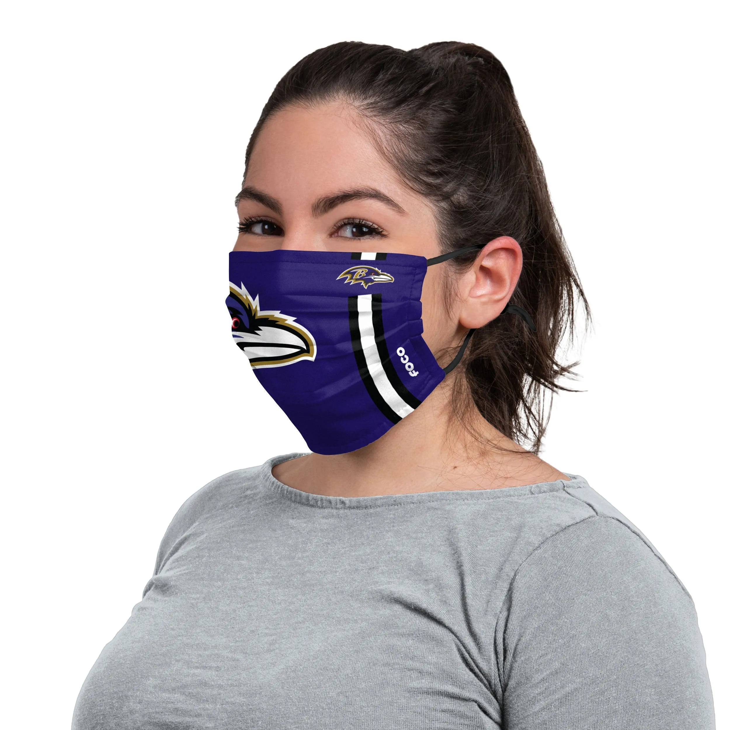 Baltimore Ravens NFL On-Field Sideline Logo Face Cover