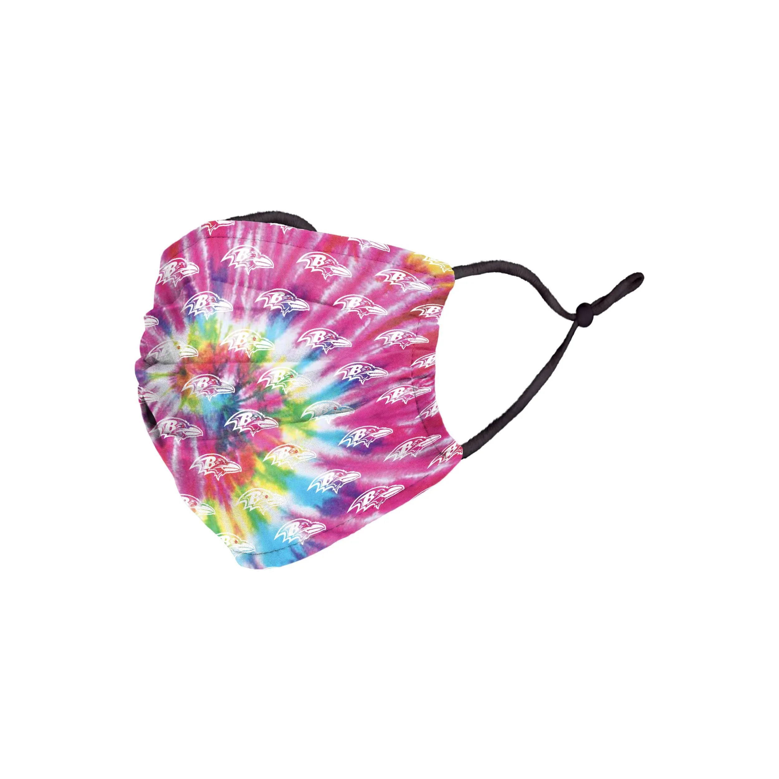 Baltimore Ravens NFL Pastel Tie-Dye Adjustable Face Cover