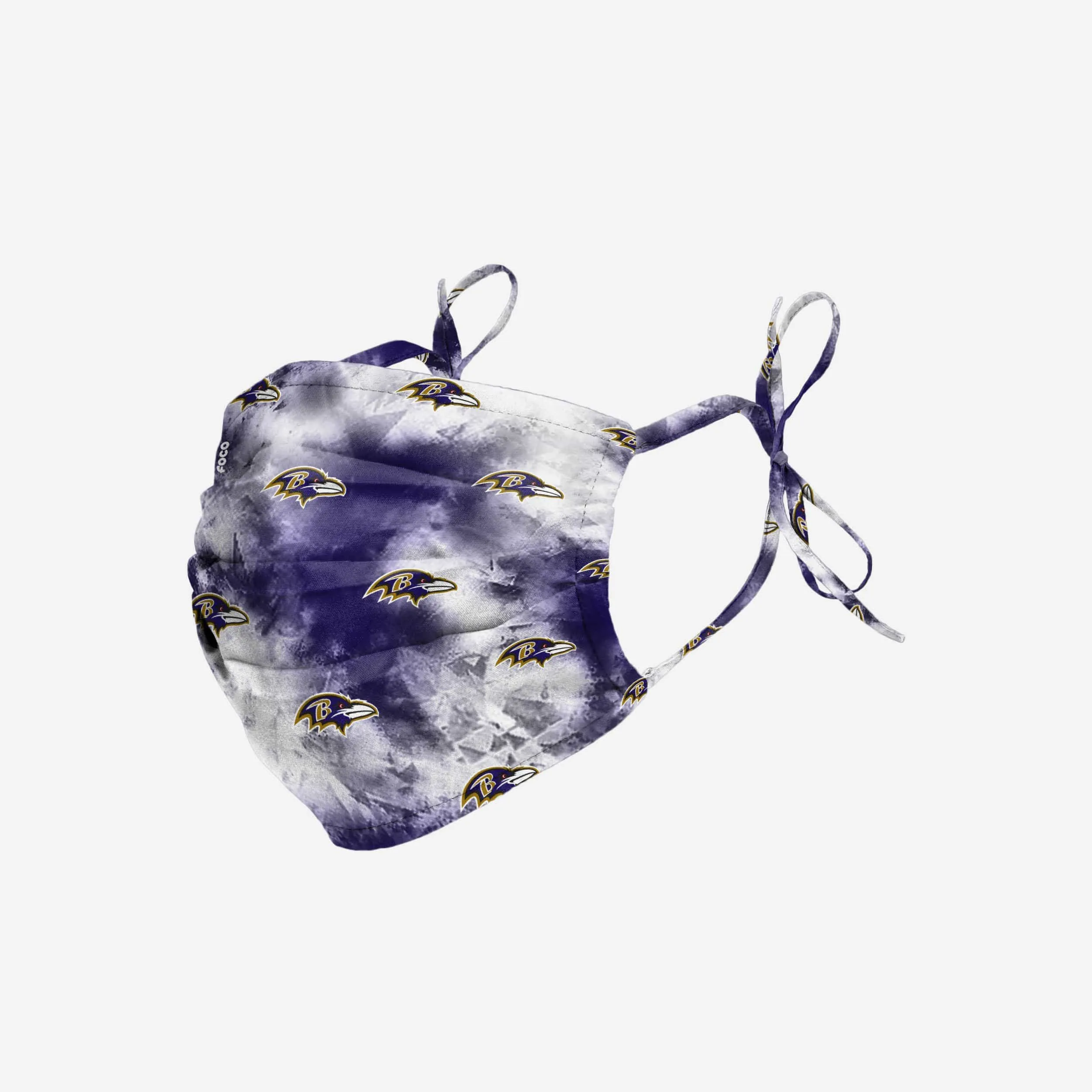 Baltimore Ravens Tie-Dye Tie-Back Face Cover