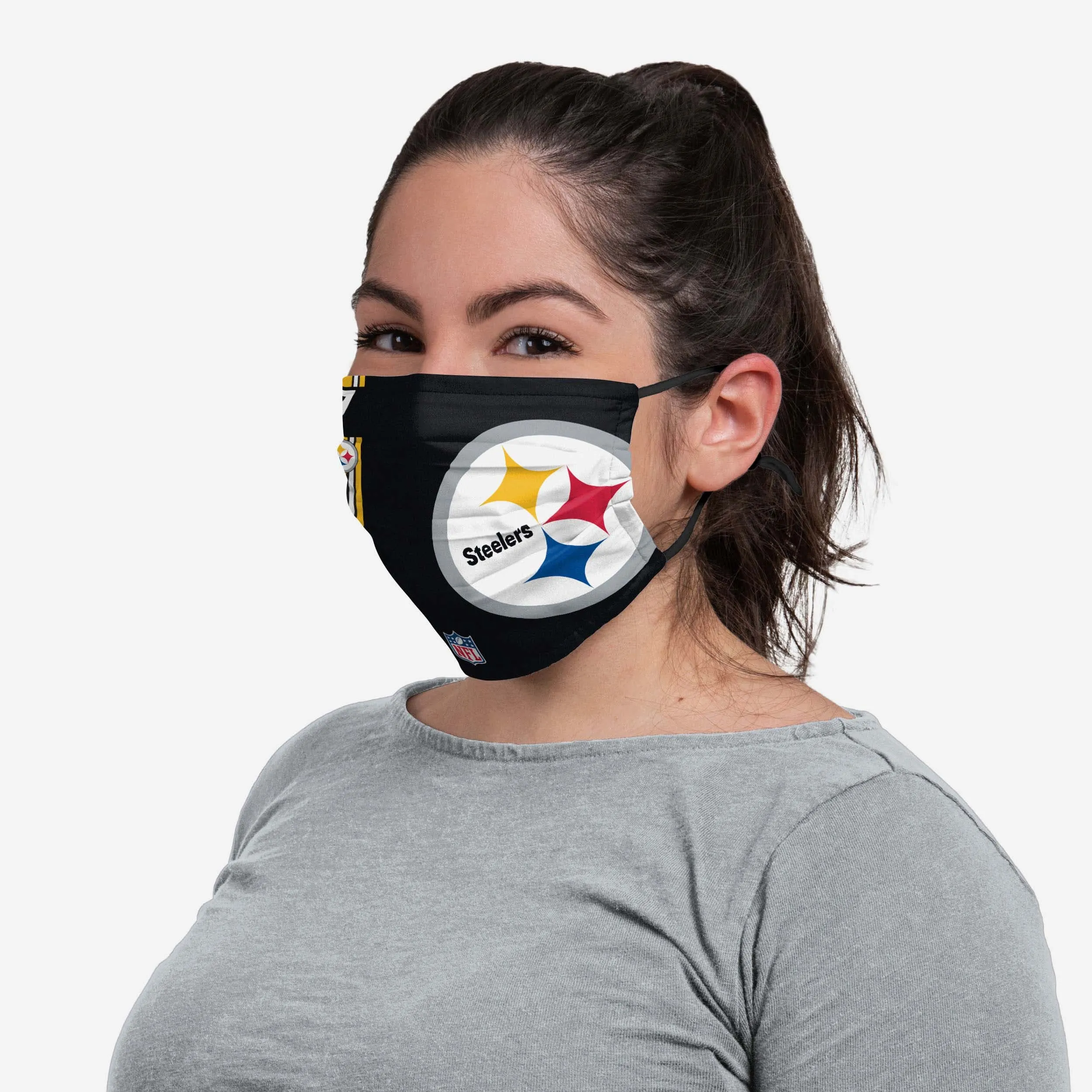 Ben Roethlisberger Pittsburgh Steelers On-Field Sideline Logo Face Cover