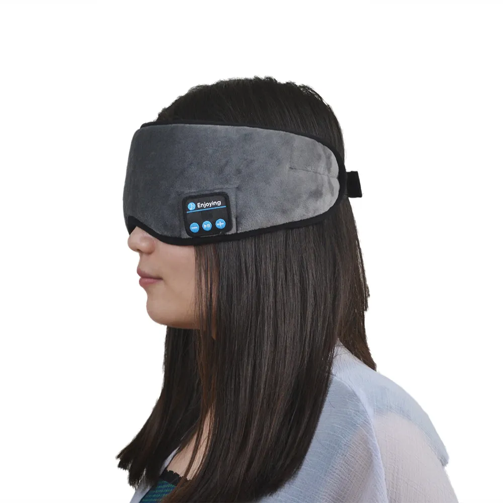 Bluetooth Sleeping Eye Mask Headphones Blindfold Music Sleep Eye Shades Headset