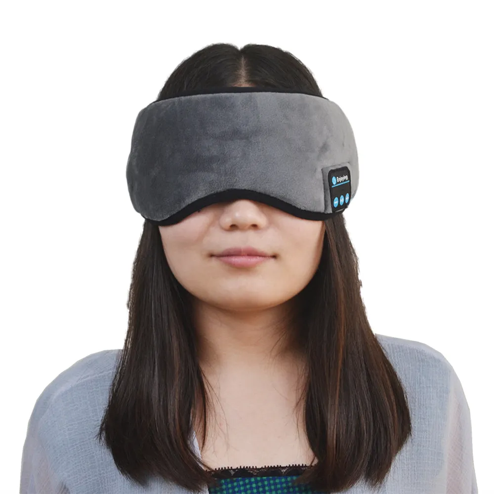 Bluetooth Sleeping Eye Mask Headphones Blindfold Music Sleep Eye Shades Headset